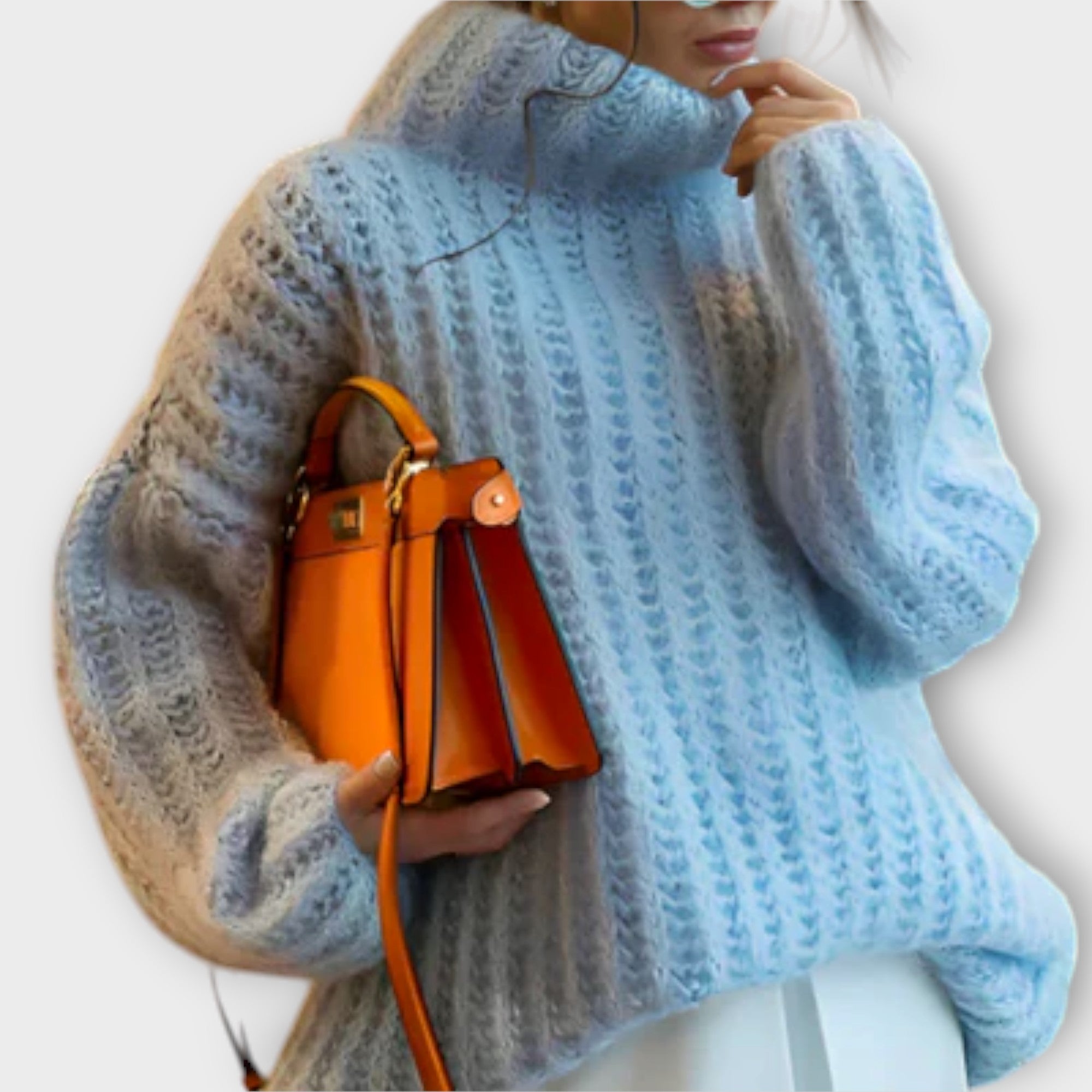 Paulina - Pehmeä naisten huppari, jossa on pitkät hihat